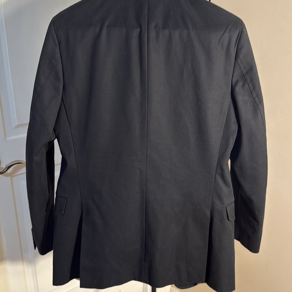 NWOT Banana Republic Black Sport Coat with Gray Zip Out Sport Jacket Panels - Picture 8 of 10